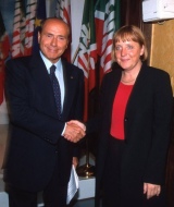 Berlusconi e Merkel, qualche annetto fa